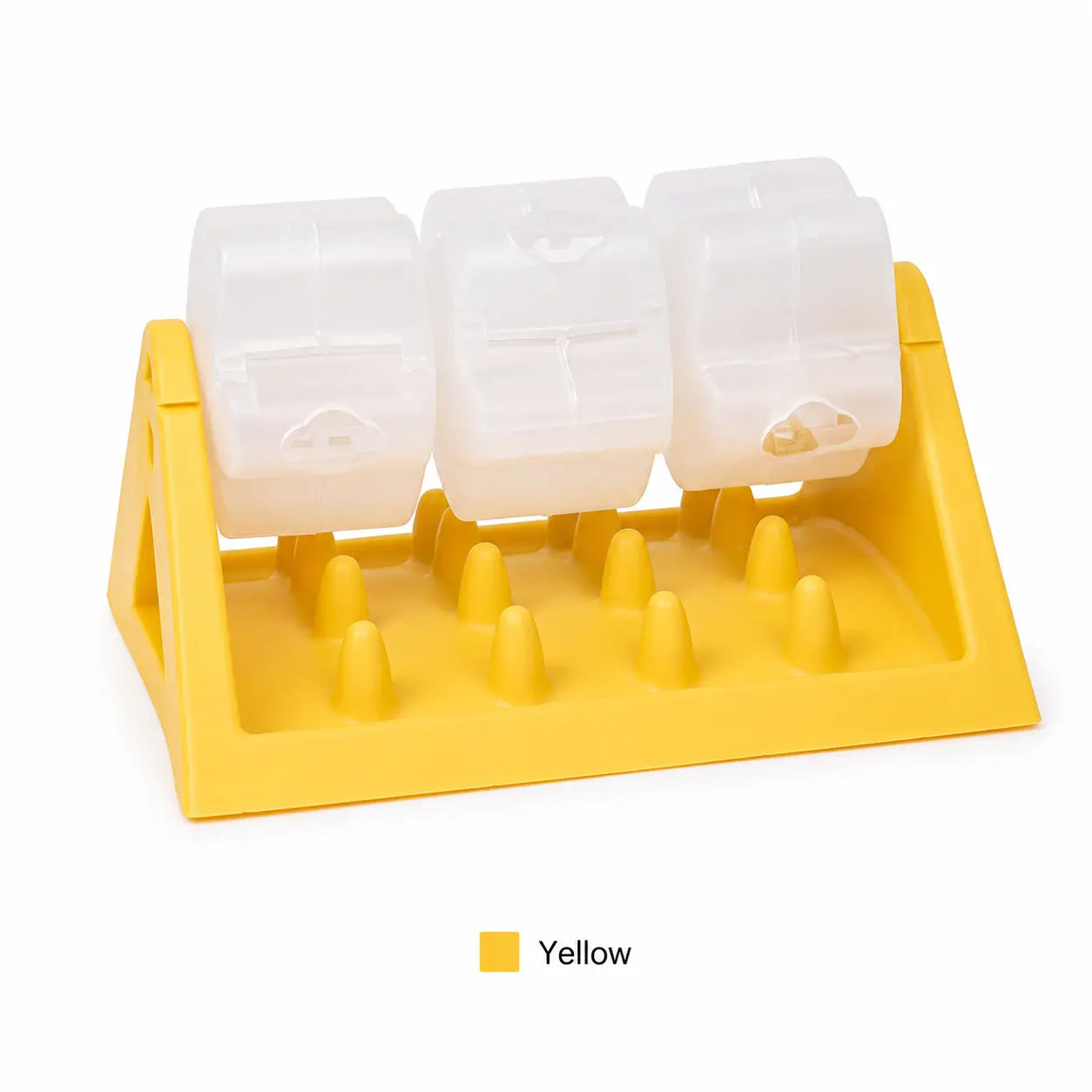Engage Your Pet with the Smartwell 360-Degree Spin Action Dog Treat Dispenser - Interactive Puzzle Feeder with 3 Removable Chambers for Slow Feeding Fun!