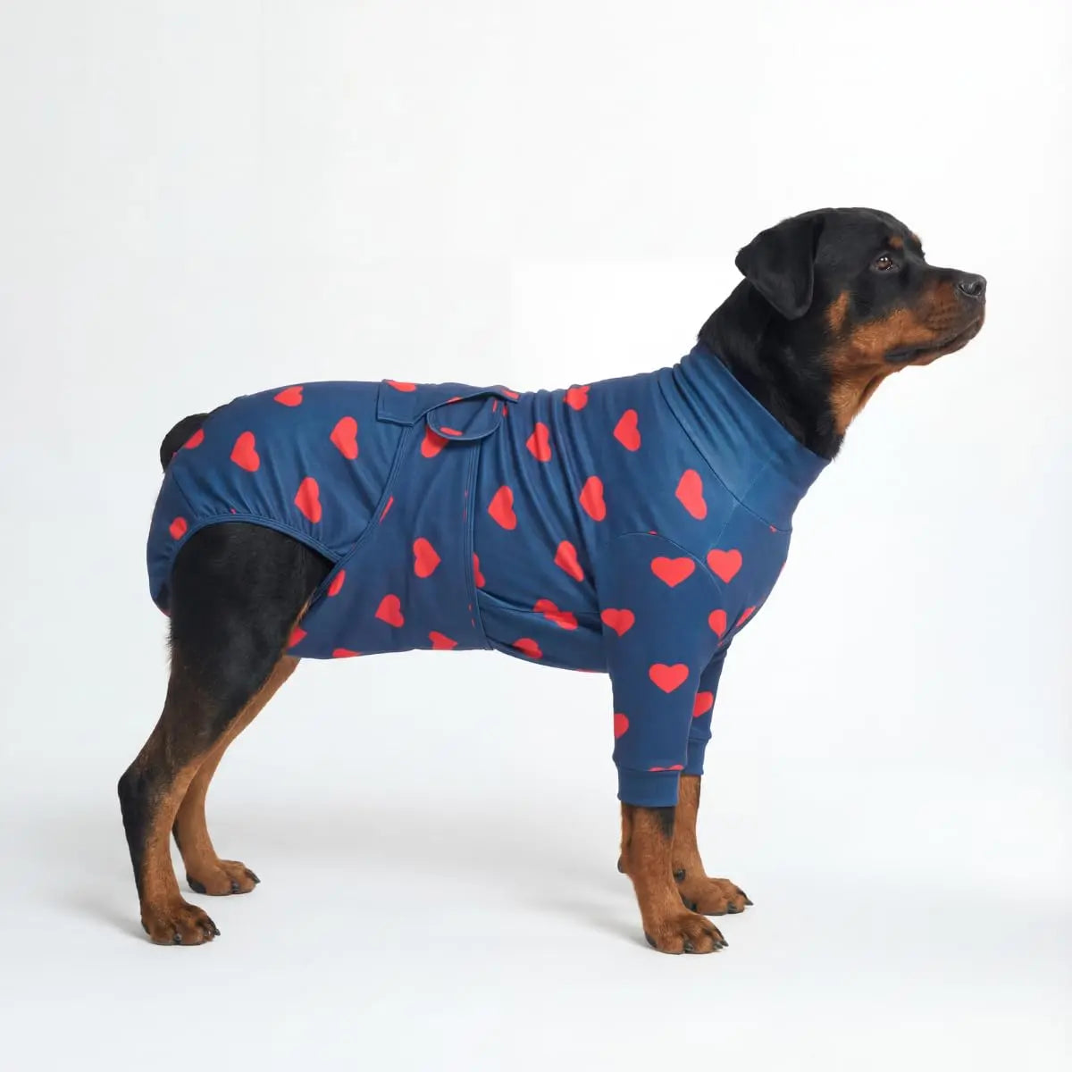 Spark Paws Dog Surgery Recovery Suit - The Ultimate Comfort Solution for Post-Surgery Pets, Soft Anti-Lick Onesie for Spay/Neuter Recovery - Donuts - Size S
