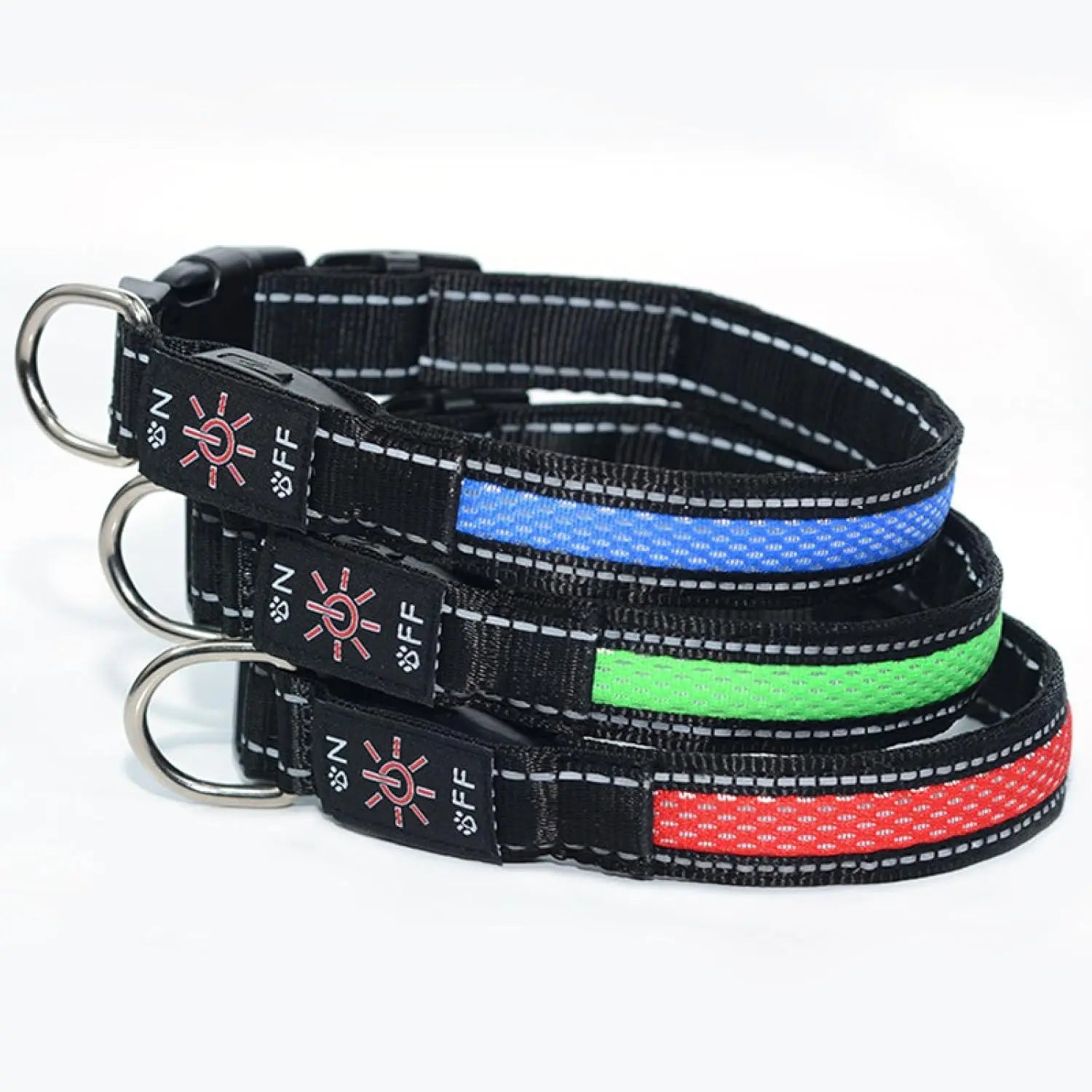 Illuminate Your Dog's Adventures: High-Visibility LED Light-Up Collar for Safe Nighttime Walks - USB Rechargeable & Adjustable for All Sizes