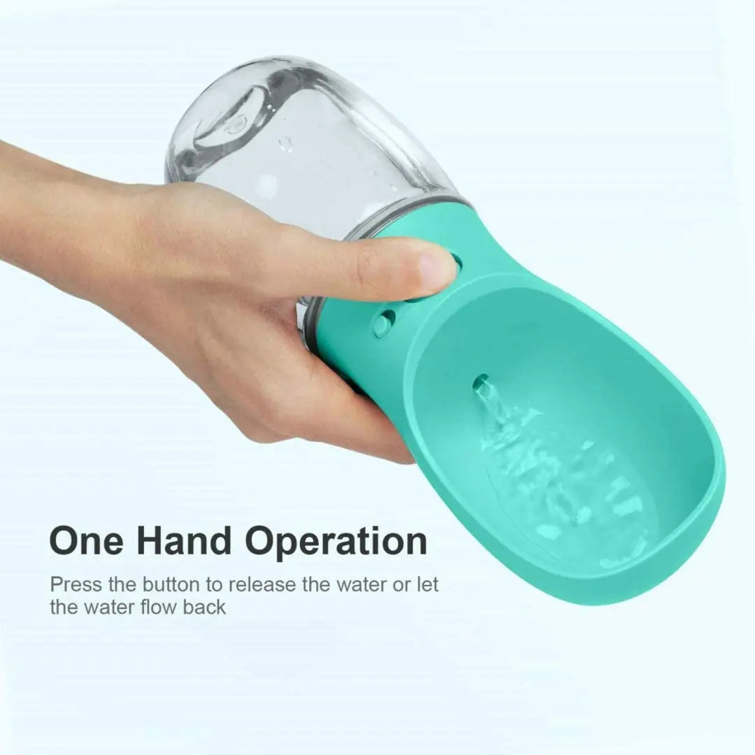 Portable Pet Dog Water Bottle - Convenient Drinking Feeder for Outdoor Adventures with Your Furry Friends