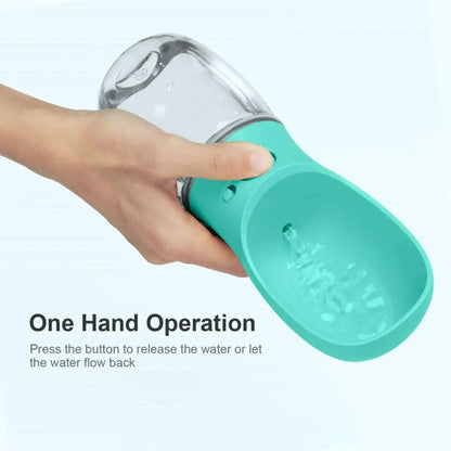 Portable Pet Dog Water Bottle - Convenient Drinking Feeder for Outdoor Adventures with Your Furry Friends