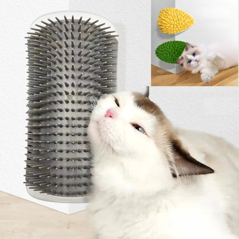 Ultimate Cat Scratcher Massager - Grooming Brush for Cats and Dogs, Hair Removal and Relaxation Tool, Perfect for Kittens and Pets