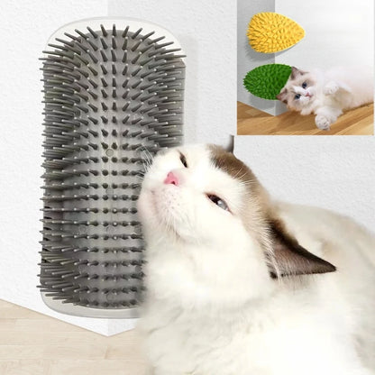 Ultimate Cat Scratcher Massager - Grooming Brush for Cats and Dogs, Hair Removal and Relaxation Tool, Perfect for Kittens and Pets
