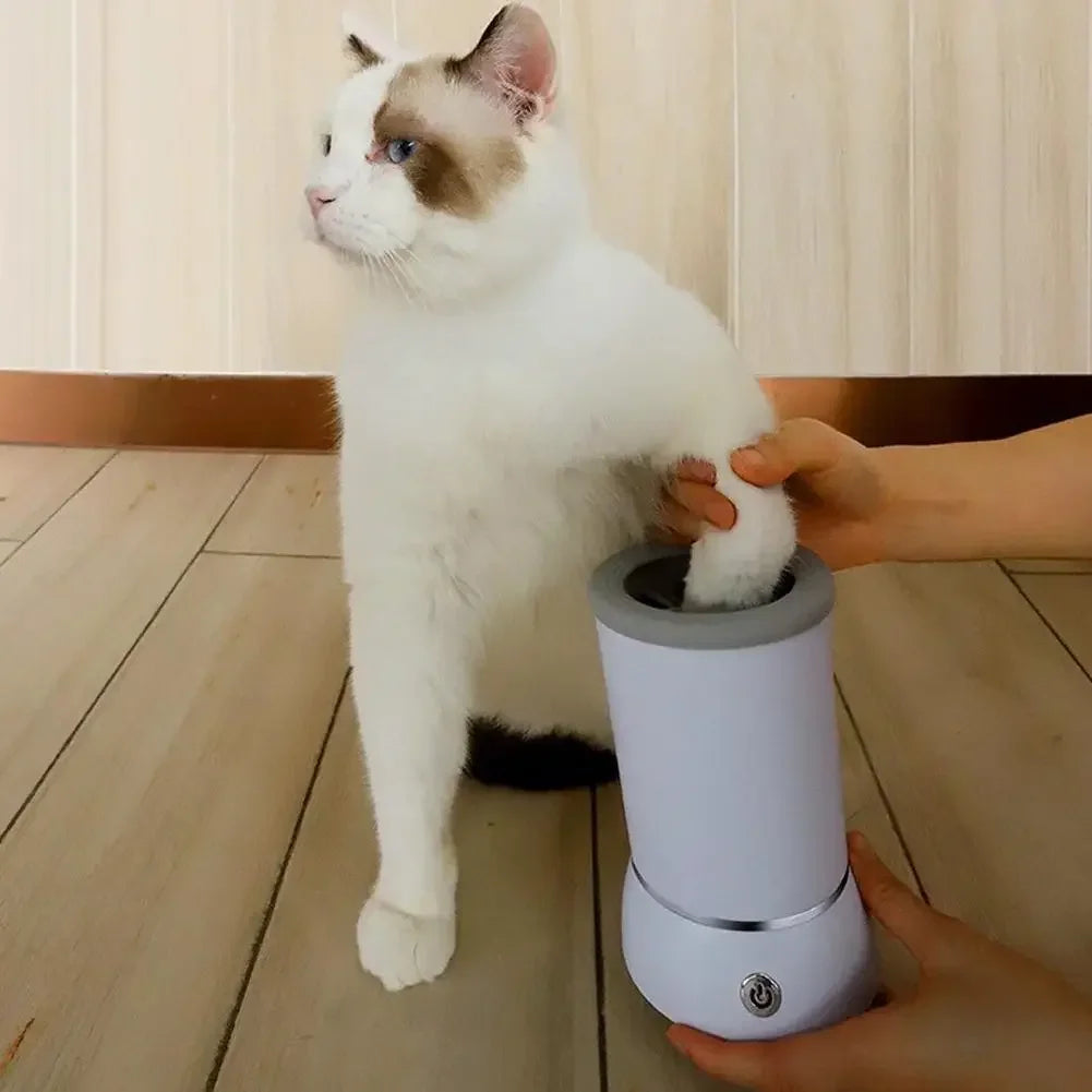 Revolutionary Automatic Dog Paw Cleaner - Effortless Foot Washing for Small, Medium & Large Dogs!