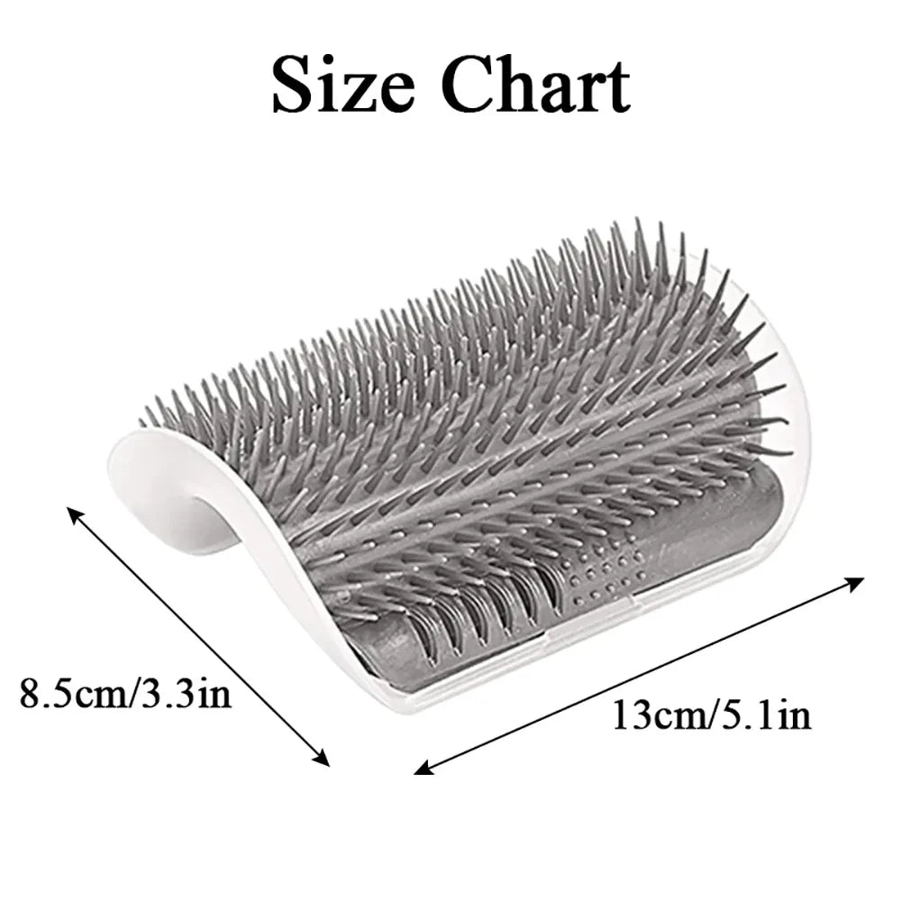Ultimate Cat Scratcher Massager - Grooming Brush for Cats and Dogs, Hair Removal and Relaxation Tool, Perfect for Kittens and Pets