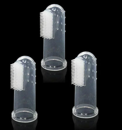 Ultimate Super Soft Pet Finger Toothbrush for Dogs - Say Goodbye to Bad Breath and Tartar Build-Up!