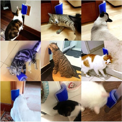 Ultimate Cat Scratcher Massager - Grooming Brush for Cats and Dogs, Hair Removal and Relaxation Tool, Perfect for Kittens and Pets
