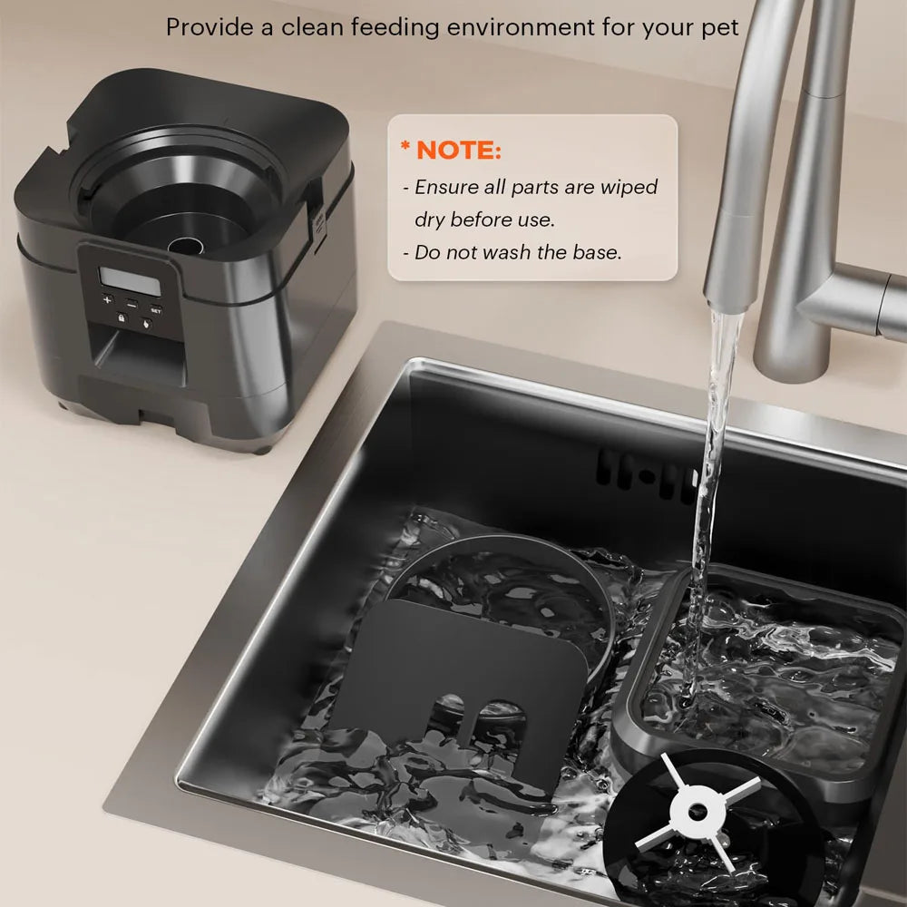 Revolutionize Mealtime with the Smart Pet Feeder: Automatic Cat and Dog Food Dispenser with Timed Control