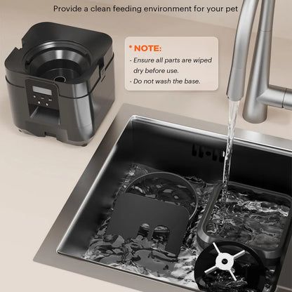 Revolutionize Mealtime with the Smart Pet Feeder: Automatic Cat and Dog Food Dispenser with Timed Control