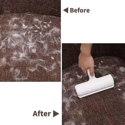 Transform Your Cleaning Routine with the Ultimate Pet Hair Remover Roller - Effortlessly Banish Dog & Cat Fur from Furniture!