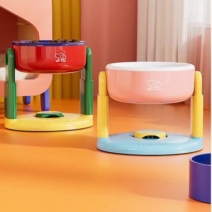 Elevate Your Pet's Dining Experience with the 1PC Adjustable Suction Cup Bowl - Perfect for Dogs and Cats!