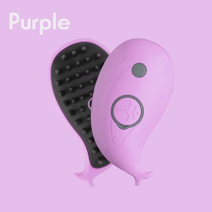 3-in-1 Electric Pet Grooming Brush with Steam Spray - Effortless Cat & Dog Hair Removal and Massage Comb