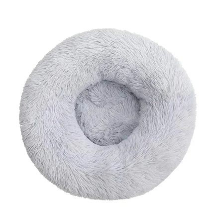 Cozy 40Cm Plush Cat Bed - Warm and Soft Nest for Your Furry Friend