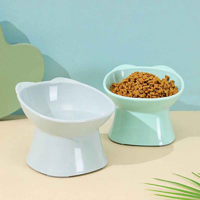 Elevate Your Cat's Dining Experience with Our Stylish Anti-Tip Nordic Cat Bowl - Perfect for Feeding and Drinking!