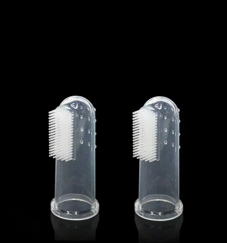 Ultimate Super Soft Pet Finger Toothbrush for Dogs - Say Goodbye to Bad Breath and Tartar Build-Up!