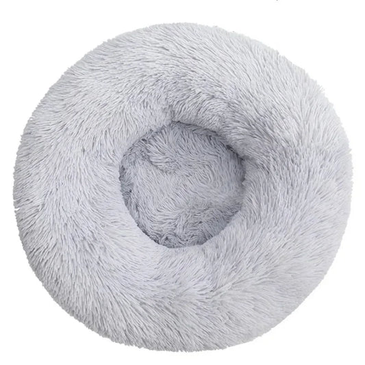 Cozy 40Cm Plush Cat Bed - Warm and Soft Nest for Your Furry Friend