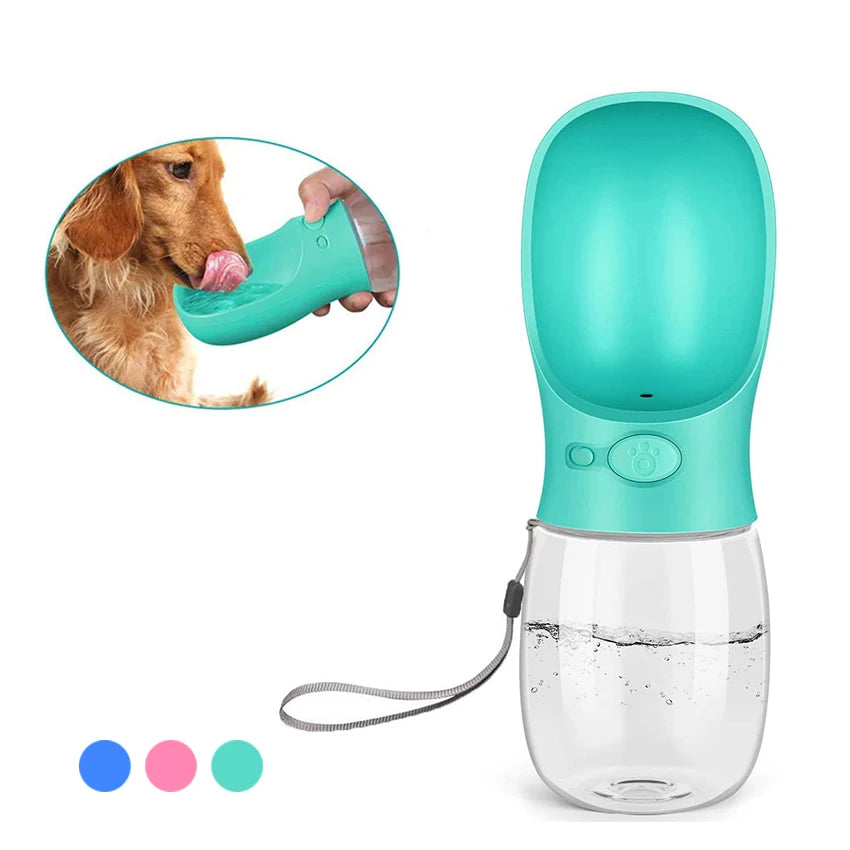 Portable Pet Dog Water Bottle - Convenient Drinking Feeder for Outdoor Adventures with Your Furry Friends
