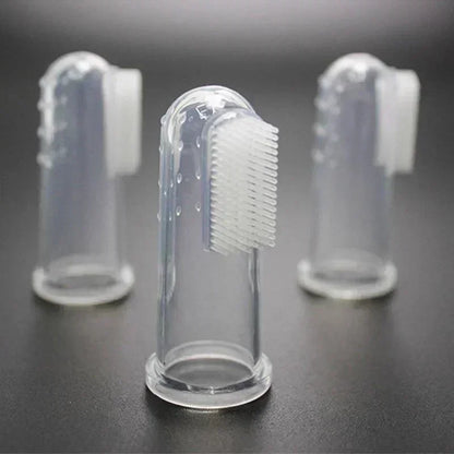 Ultimate Super Soft Pet Finger Toothbrush for Dogs - Say Goodbye to Bad Breath and Tartar Build-Up!
