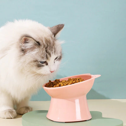 Elevate Your Cat's Dining Experience with Our Stylish Anti-Tip Nordic Cat Bowl - Perfect for Feeding and Drinking!