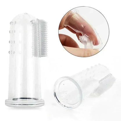 Ultimate Super Soft Pet Finger Toothbrush for Dogs - Say Goodbye to Bad Breath and Tartar Build-Up!