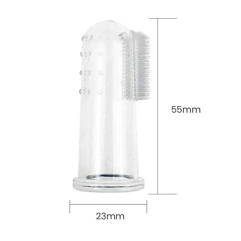 Ultimate Super Soft Pet Finger Toothbrush for Dogs - Say Goodbye to Bad Breath and Tartar Build-Up!