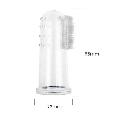 Ultimate Super Soft Pet Finger Toothbrush for Dogs - Say Goodbye to Bad Breath and Tartar Build-Up!