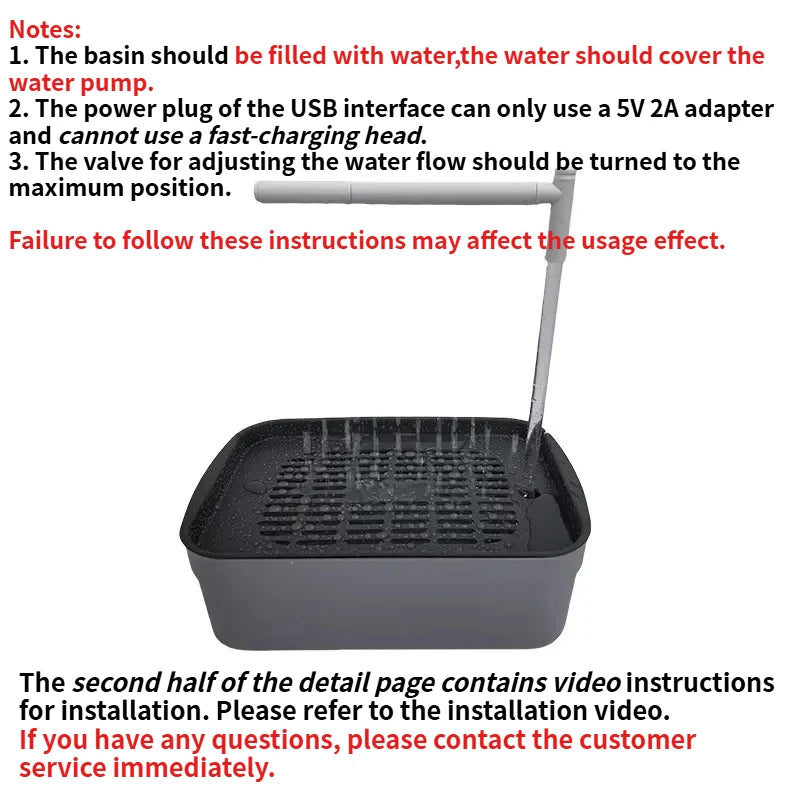 Transform Your Parrots' Bathing Experience with the Automatic Circulating Bird Shower Basin