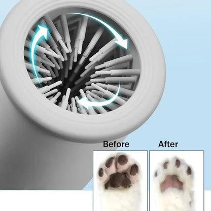 Revolutionary Automatic Dog Paw Cleaner - Effortless Foot Washing for Small, Medium & Large Dogs!