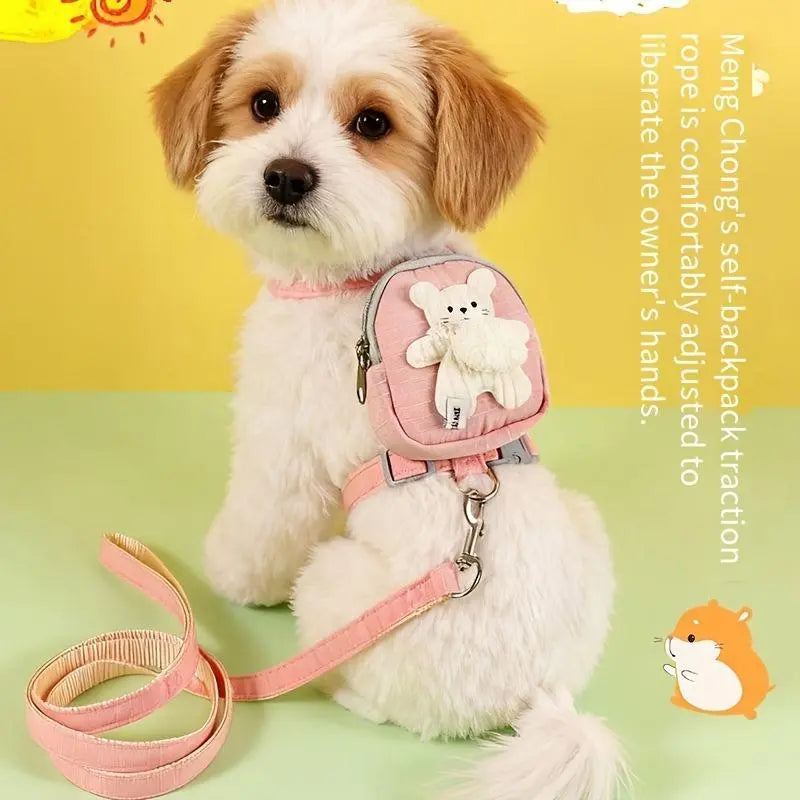 Adjustable Vest Harness for Small Cats & Kittens - Complete with Leash and Snack Pack for Outdoor Adventures